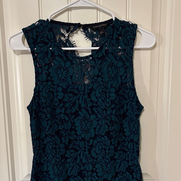 Banana Republic Elegant Lace Sleeveless Dress - Picture 2 of 8